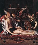 ALLORI Alessandro The Body of Christ with Two Angels France oil painting reproduction